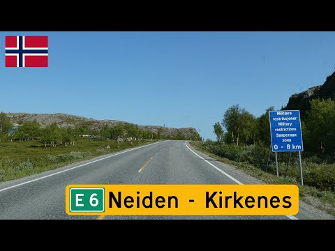 E6 Neiden - Kirkenes in Northeast Norway