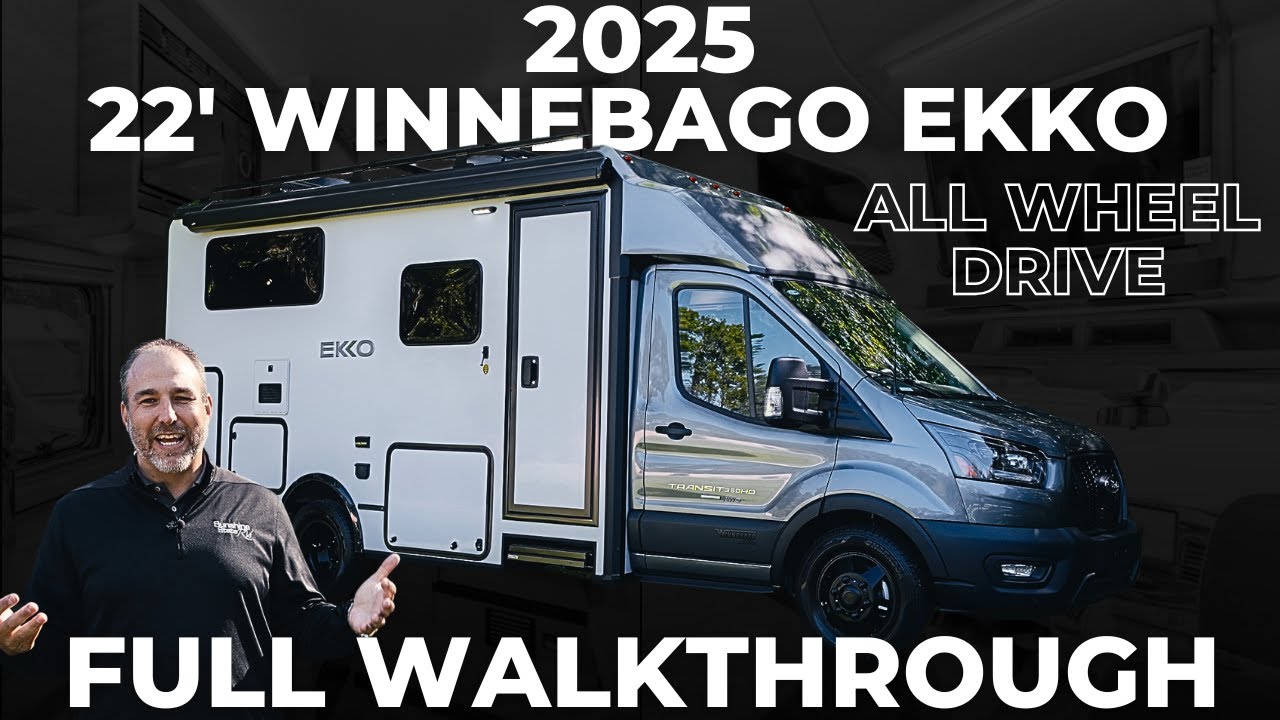 2025 Winnebago EKKO AWD Camper Van Rental in Portland, Oregon Walkthrough
