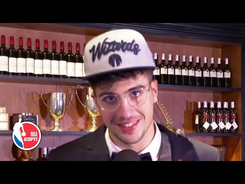 搶手貨"？德尼-阿夫迪亞被華盛頓奇才隊在第9順位選中，2020年NBA選秀大會。 ('Steal of the draft'? Deni Avdija taken No. 9 overall by the Washington Wizards | 2020 NBA Draft)