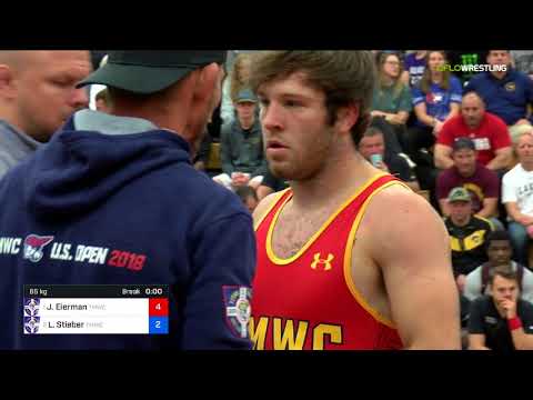 2018 FS WTT Challenge/Senior Men 65 1 Of 3 - Jaydin Eierman (TMWC) Vs. Logan Stieber (TMWC).mp4