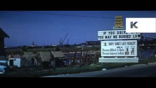 1960s Midwest USA, Small Town Americana, 16mm Color Anamorphic Home Movies