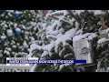 Johnson City Transformed Into True Winter Wonderland Following Heavy Snowfall