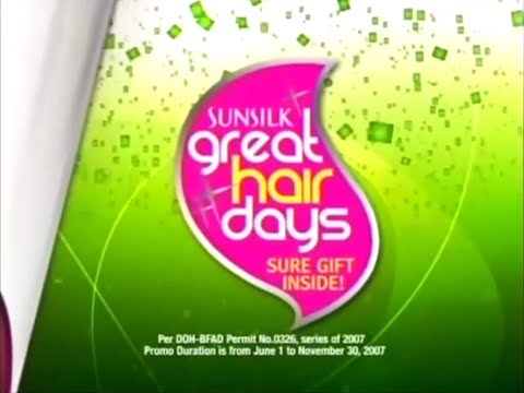 Sunsilk Great Hair Days "Sure Gift Inside" 30s - Philippines, 2007