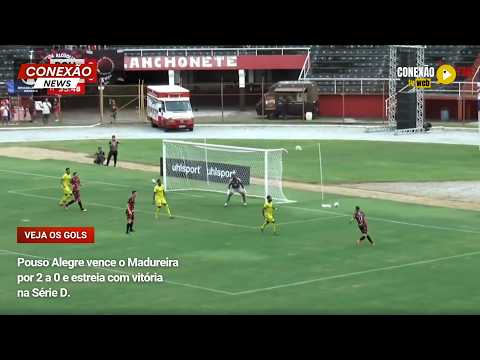 Vídeo: Pouso Alegre vence o Madureira por 2 a 0 e estreia com vitória na Série D.