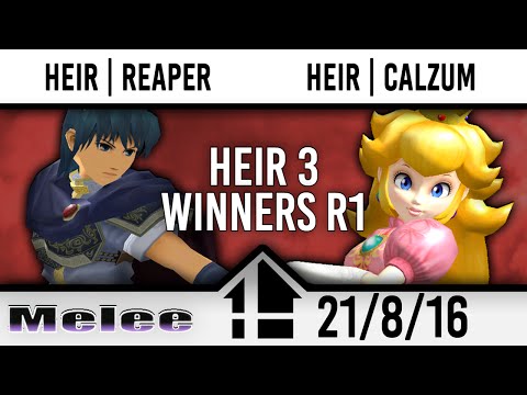 Heir III Winners R1 - Heir | Reaper (Marth) vs Heir | Calzum (Peach)
