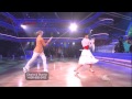 Sharna Burgess and Charlie White dancing Jazz on DWTS 4 14 14