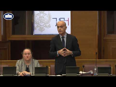 Nastavak Prve sjednice Drugog redovnog (jesenjeg) zasijedanja u 2025. godini - sedmi dan,22.10.2025.