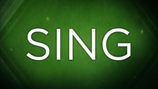 Sing by Josh Wilson and Jeff Pardo (Christmas Version) - Lyric Video