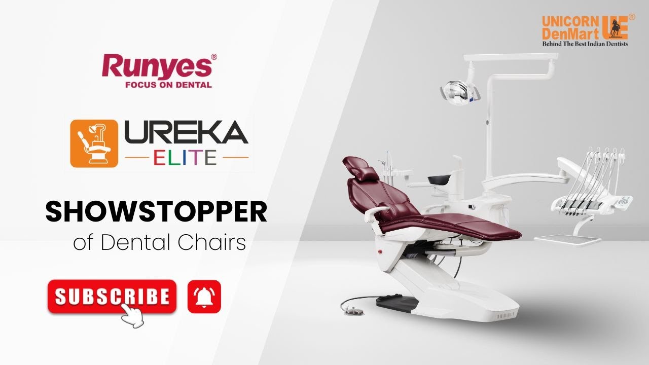 Ureka Elite Premium Dental Chair for Elite Practice from Unicorn Denmart