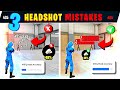 Headshot தவறுகள் Top 3 Headshot Mistakes Headshot Setting In Tamil Free Fire Setting