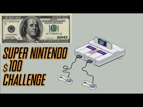 Super Nintendo $100 Challenge | Captain Algebra