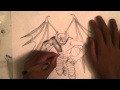 Drawing Night Stalker Dota 2 