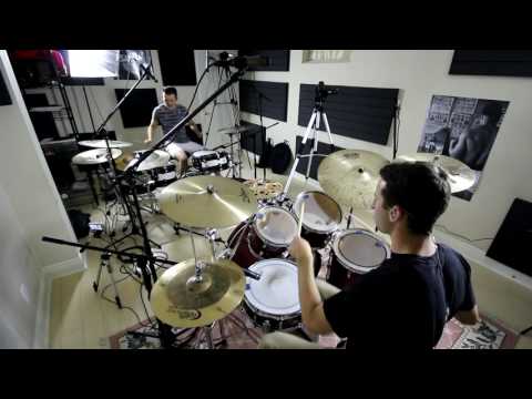 Foo Fighters - The Pretender - Double Drum Cover by Daniel Goldstein and Kenneth Wong