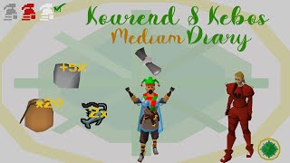 OSRS Kourend & Kebos Medium Diary Guide | Ironman Approved