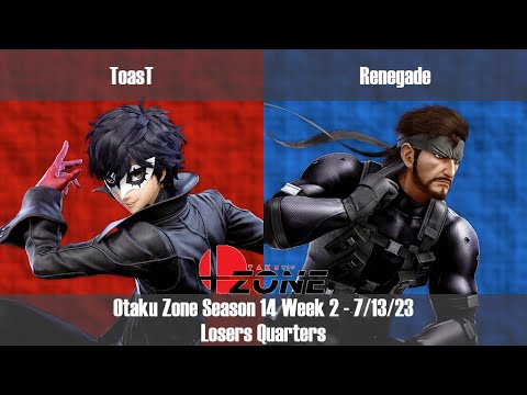 OZone14W2 - LQ - ToasT vs Renegade