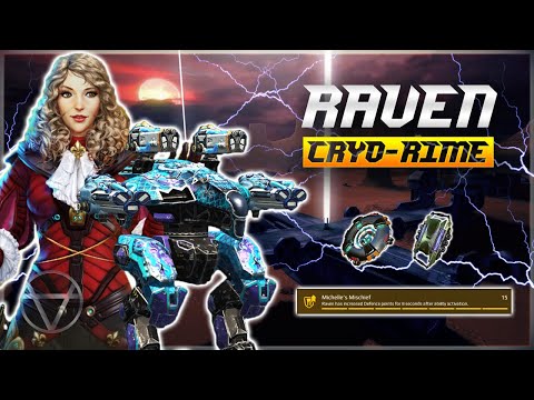 [WR] 🔥 Mk2 Maxed Cryo Rime RAVEN With LEGENDARY Pilot - Gameplay | War Robots