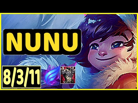 NUNU & WILLUMP VS KHA'ZIX - 8/3/11 KDA JUNGLE GAMEPLAY