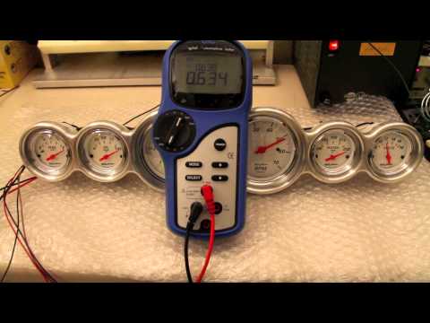 AutoMeter Gauge Current Draw