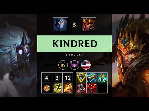 Kindred Jungle vs Jarvan IV - NA Master Patch 25.14