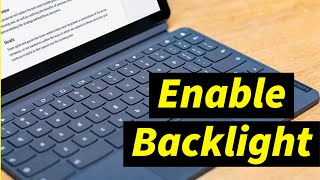 How to Enable And Adjust Keyboard Light On Chromebook ( EASY)