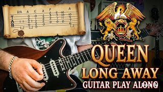 Queen - Long Away - Guitar Play Along (Guitar Tab)