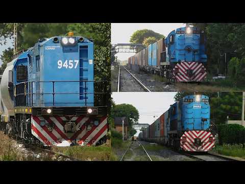 Trenes de Trenes Argentinos Cargas por San Nicolás. (0901) Febrero 2026.