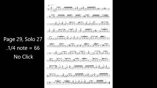 Whaley Intermediate Studies Solo 27- Sight Reading with Rick - Intermediate Level