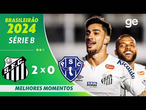 Gols e lances de Santos x Paysandu