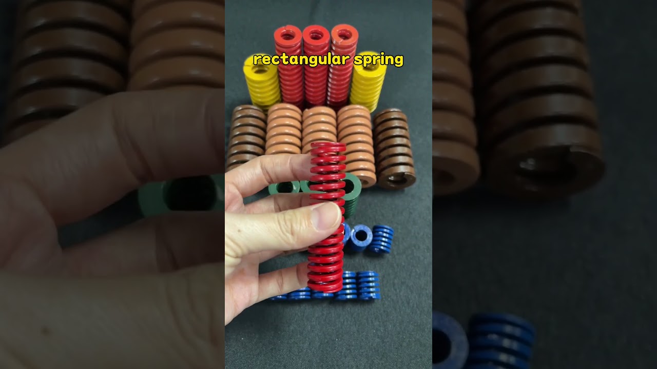 High Performance Mold Springs for Injection Molding & Stamping | Heavy Duty Die Springs