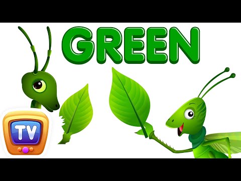 Color Songs - The GREEN Song | Learn Colours | Preschool Colors Nursery Rhymes | ChuChu TV