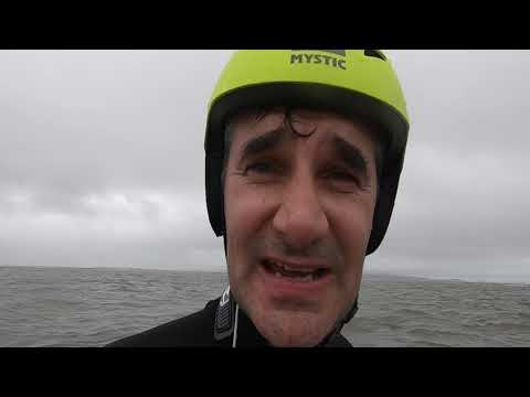Mike & Ian Learning to kitesurf with WK Kitesurf project