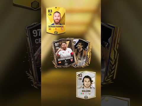 ramos vs maldini #fcmobile #football #shorts