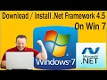 How To Download / Install  Net Framework 4 5 On Windows 7  . Net Framework 4 5 Offline Installer