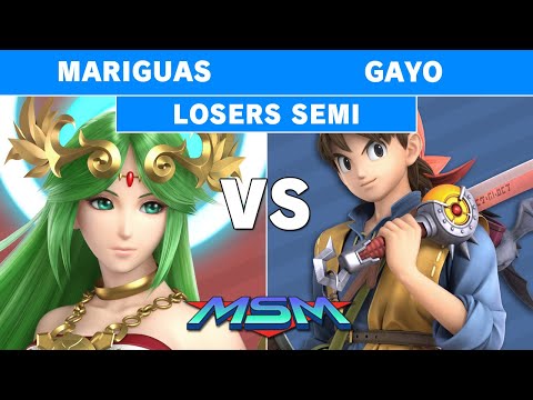MSM Online 1 - Mariguas (Palutena) Vs Gayo (Hero) Losers Semi - Smash Ultimate