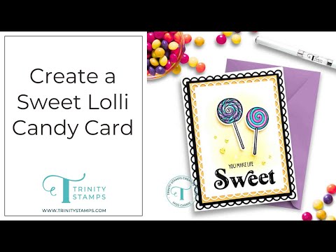 Create a Sweet Lolli Card with @MissCarriesCreations