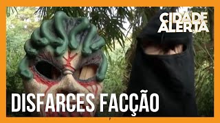 Polícia encontra máscaras usadas por membros de facção criminosa em Governador Valadares (MG)