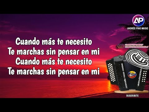 Cuando Mas Te Necesito - Jesus Manuel Estrada | Letra | Andres Pino Music