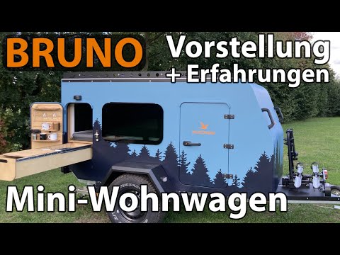 Mini-Wohnwagen BRUNO von KUCKOO | Vorstellung und Erfahrungen nach einer Saison am Dacia DOKKER