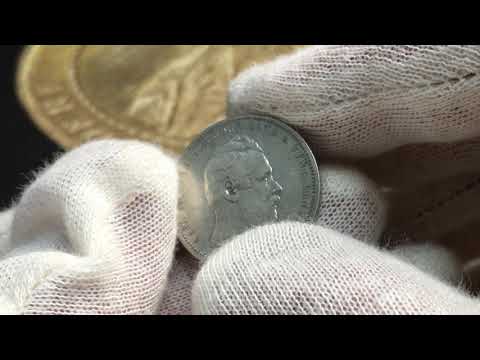 Karl XV 1 Riksdaler riksmynt 1860 från Roberto Delzanno Mynthandel