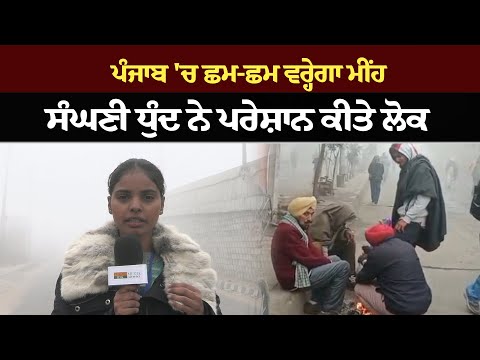 ਪੰਜਾਬ 'ਚ ਛਮ-ਛਮ ਵਰ੍ਹੇਗਾ ਮੀਂਹ, ਸੰਘਣੀ ਧੁੰਦ ਨੇ ਪਰੇਸ਼ਾਨ ਕੀਤੇ ਲੋਕ !