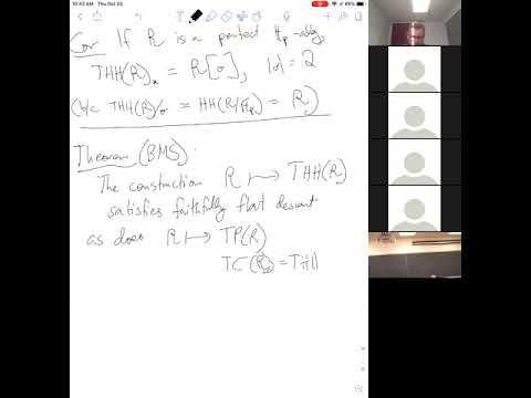 eCHT Mini-course part 4, Akhil Mathew, 25 October 2018