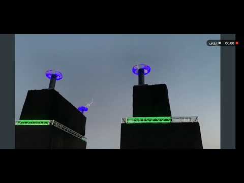 Tesla uses electric energy music in the amazing Giga Festival