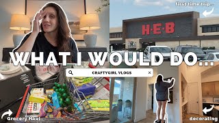 Redesigning NFL Cheer Uniforms 🏈 + H-E-B Grocery Haul & Home Updates