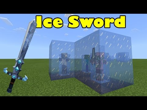 Insane ICE SWORD! 😱 Minecraft PE Guide
