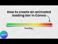 How to Create an Animated Progress Bar in Canva | Animated Loading Bar for Quizes (Quick & EASY!)