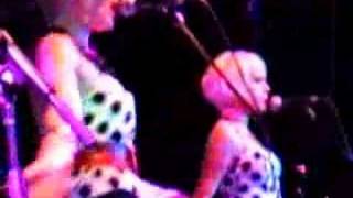 Tell Me What You Want - The Pipettes live