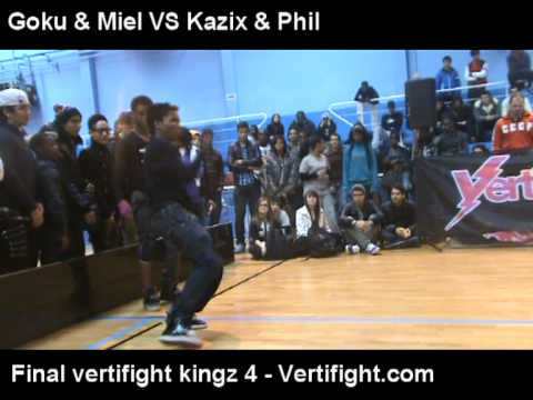 VERTIFIGHT KINGZ 4 Goku Miel vs Kazix Phil
