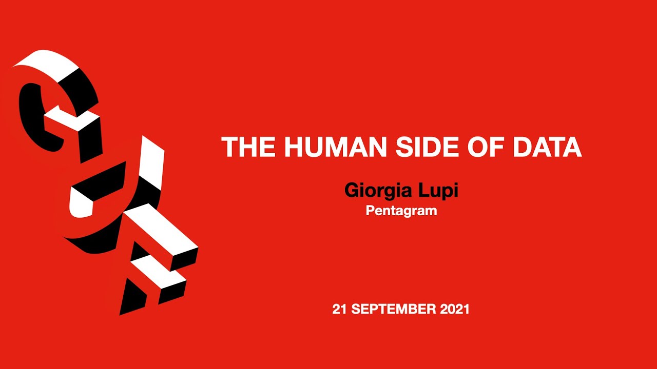 GDF21  - The Human Side of Data - Keynote by Giorgia Lupi, Pentagram