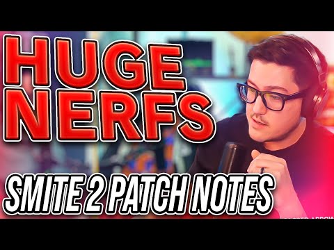 HUGE NERFS COMING WITH CHIRON - SMITE 2 PATCH NOTES
