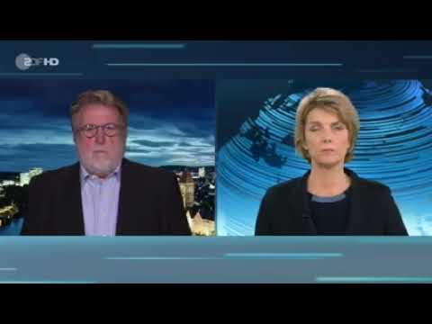 Marietta Slomka (ZDF) weiß es besser als Prof. Dr. Mertens und belehrt und bepöbelt den Stiko-Chef